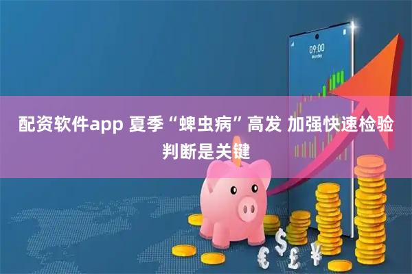 配资软件app 夏季“蜱虫病”高发 加强快速检验判断是关键